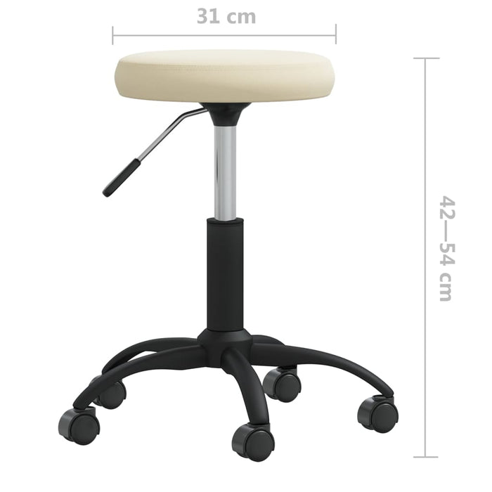 Scaun de bucătărie, crem, catifea WALTI