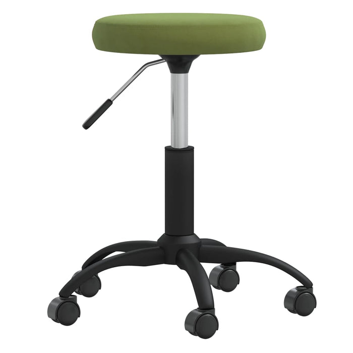 Scaun de bucătărie, verde deschis, catifea WALTI