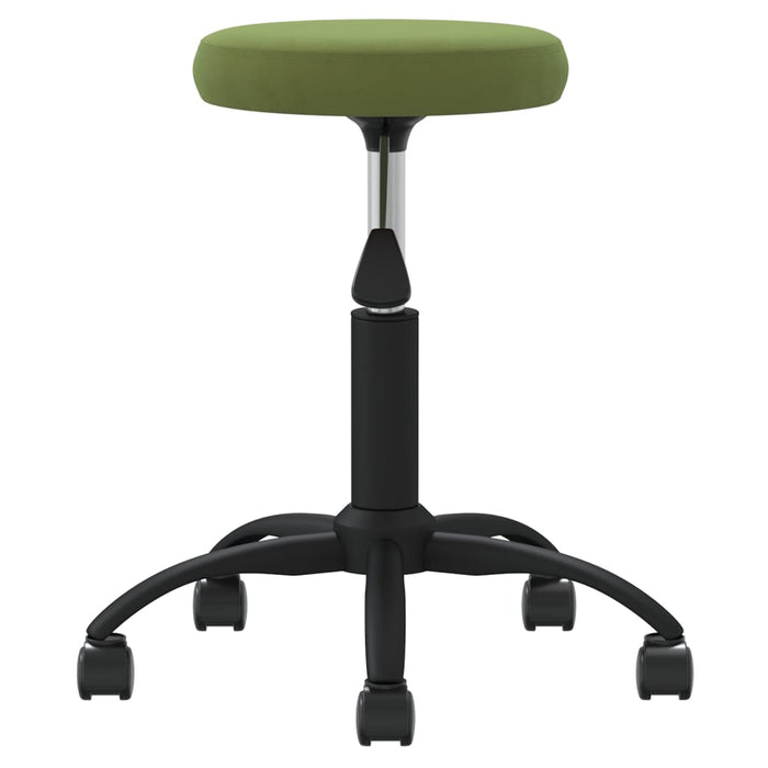Scaun de bucătărie, verde deschis, catifea WALTI