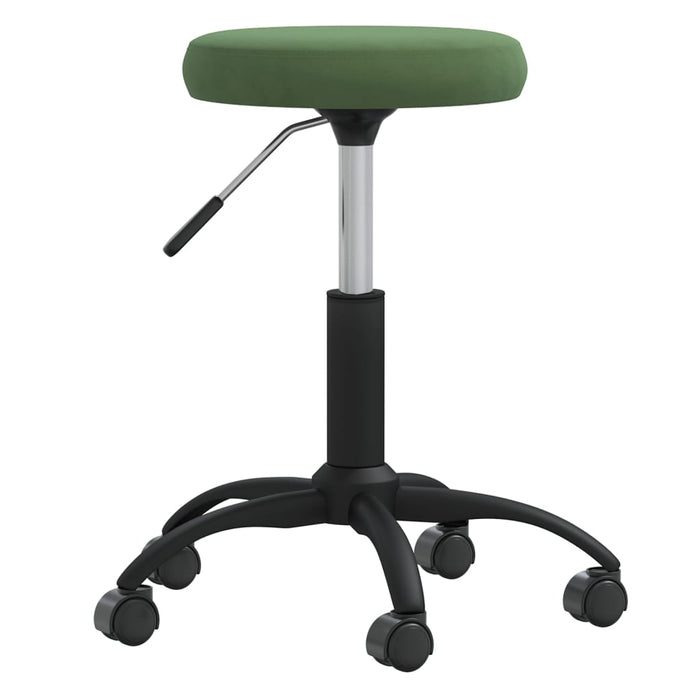 Scaun de bucătărie, verde închis, catifea WALTI