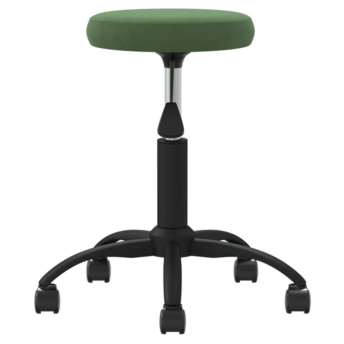 Scaun de bucătărie, verde închis, catifea WALTI
