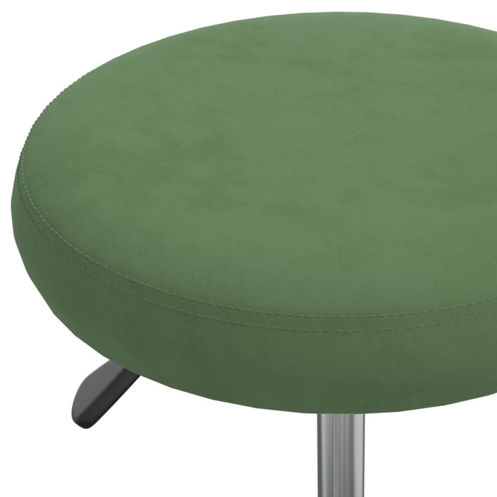 Scaun de bucătărie, verde închis, catifea WALTI
