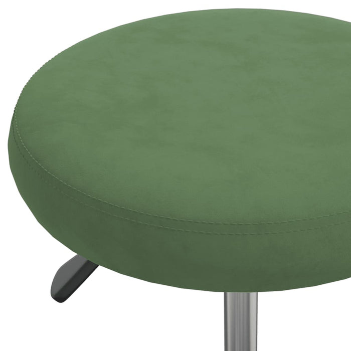 Taburet de masaj, verde închis, catifea - WALTI WALTI