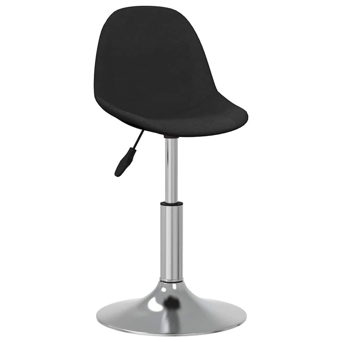 Scaun de bucătărie, negru, material textil WALTI