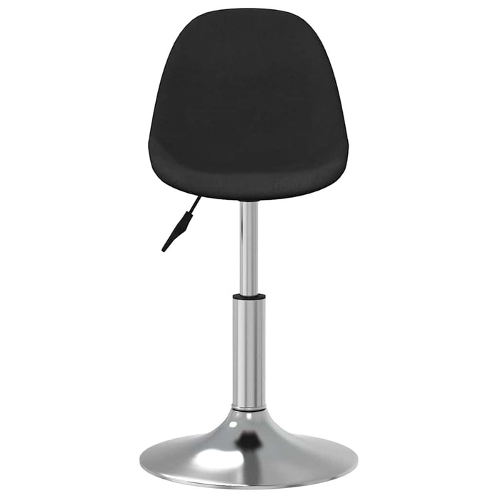 Scaun de bucătărie, negru, material textil WALTI