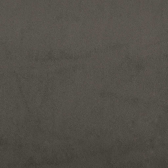 Taburet de masaj, gri închis, catifea WALTI