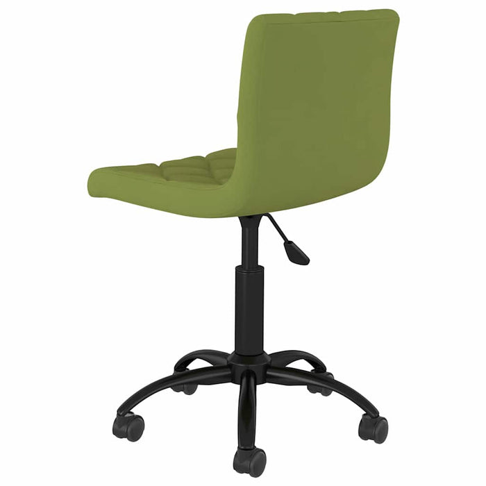 Scaune de bucătărie pivotante, 4 buc., verde deschis, catifea WALTI