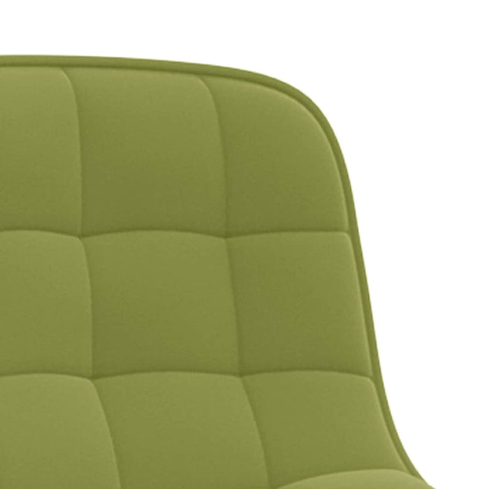 Scaune de bucătărie pivotante, 4 buc., verde deschis, catifea WALTI