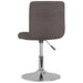Scaune de bucătărie pivotante, 4 buc., gri taupe, textil - WALTI WALTI