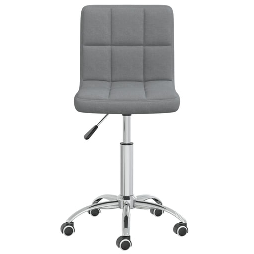 Scaun de bucătărie pivotant, gri deschis, material textil - WALTI WALTI