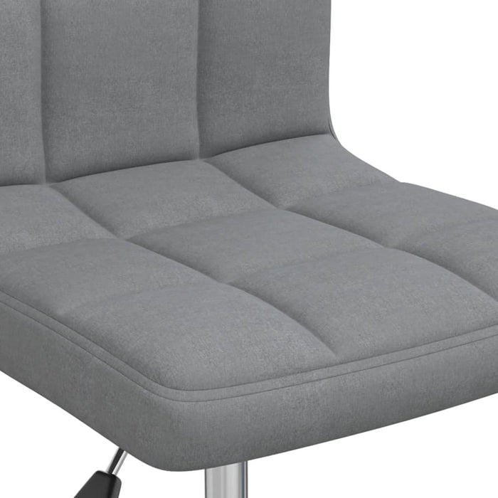 Scaun de bucătărie pivotant, gri deschis, material textil - WALTI WALTI