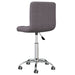 Scaun de bucătărie pivotant, gri taupe, material textil - WALTI WALTI