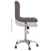 Scaun de bucătărie pivotant, gri taupe, material textil - WALTI WALTI