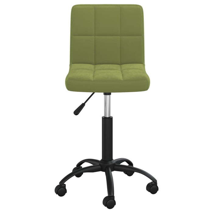 Scaun de bucătărie pivotant, verde deschis, catifea - WALTI WALTI