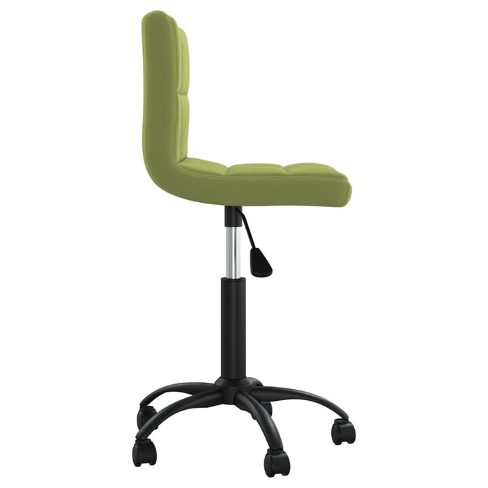 Scaun de bucătărie pivotant, verde deschis, catifea - WALTI WALTI