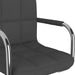 Scaun de bucătărie, gri închis, material textil - WALTI WALTI