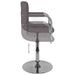 Scaun de sufragerie, gri taupe, material textil - WALTI WALTI
