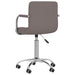 Scaun de bucătărie pivotant, gri taupe, material textil - WALTI WALTI