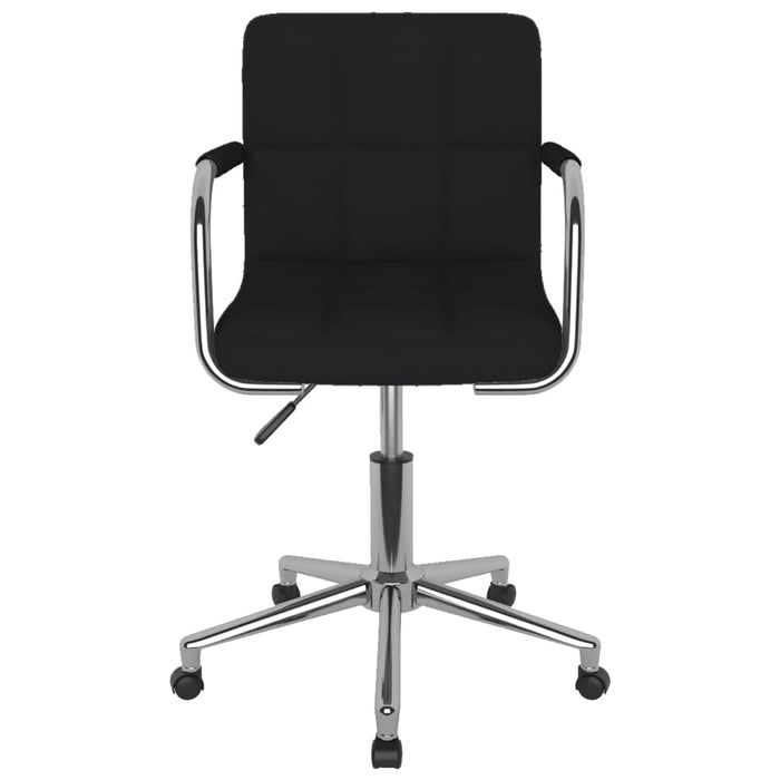 Scaun de bucătărie pivotant, negru, textil - WALTI WALTI
