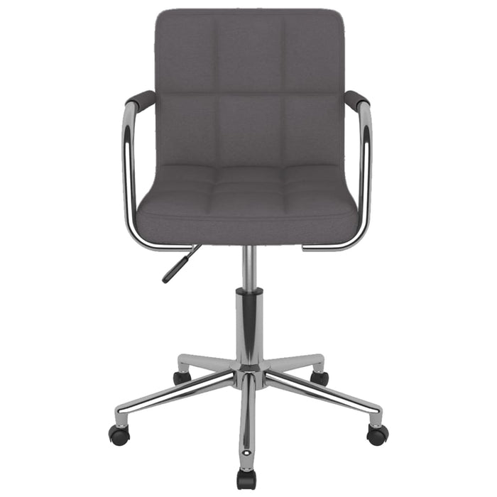 Scaun de bucătărie pivotant, gri taupe, material textil - WALTI WALTI