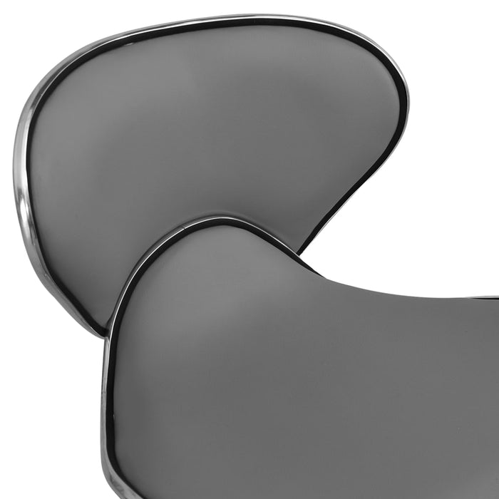 Scaun de birou, gri, piele ecologică - WALTI WALTI