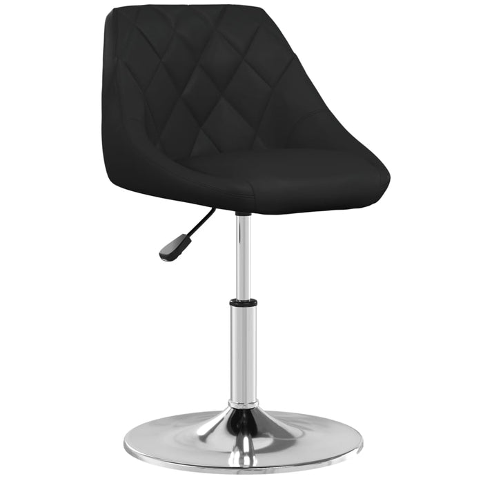 Scaun de bar, negru, piele ecologică - WALTI WALTI