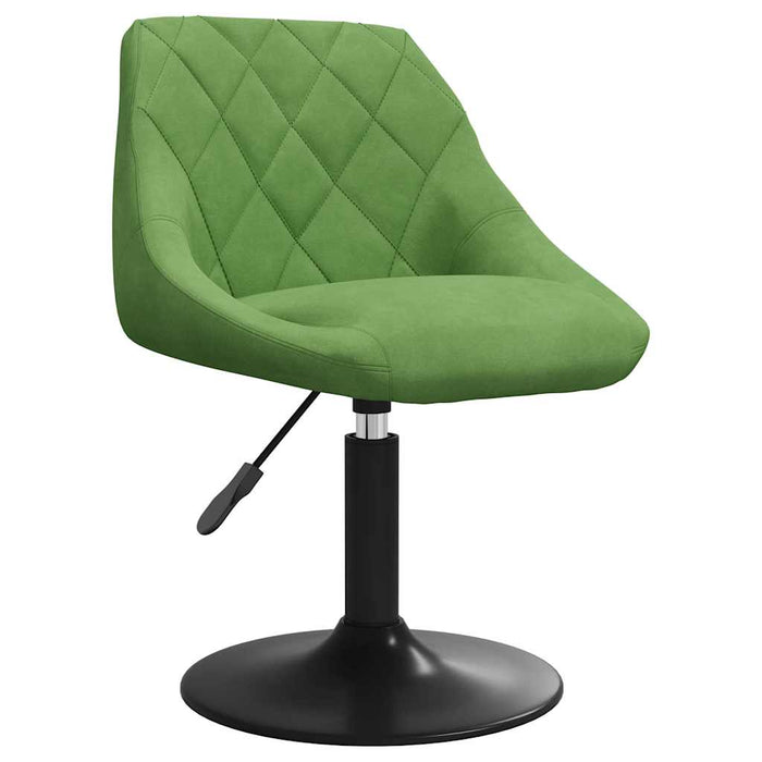 Scaun de bucătărie, verde deschis, catifea - WALTI WALTI