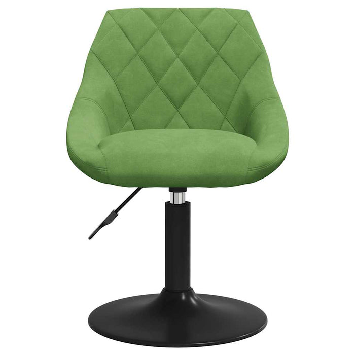 Scaun de bucătărie, verde deschis, catifea - WALTI WALTI