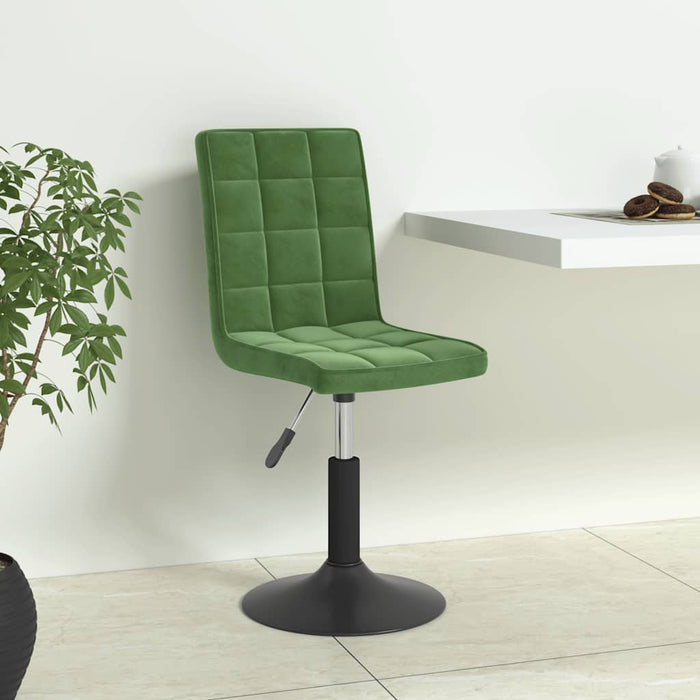 Scaune de bucătărie pivotante, 4 buc., verde închis, catifea - WALTI WALTI