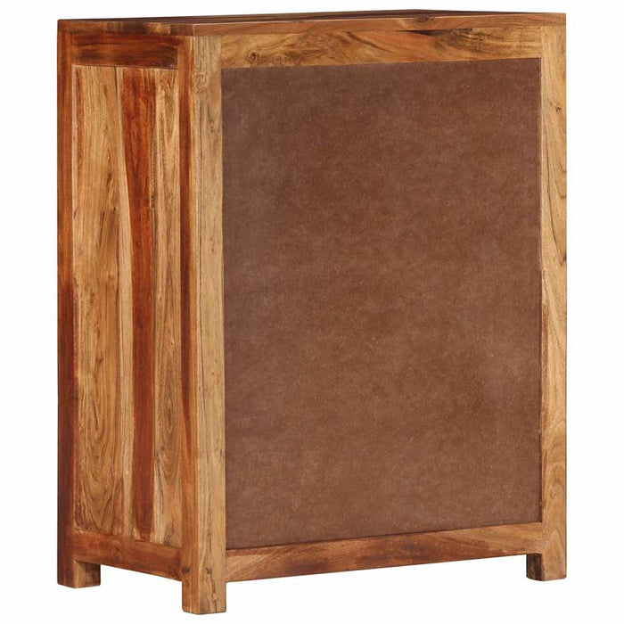 Servantă, 58,5x35x75,5 cm, lemn masiv de acacia WALTI