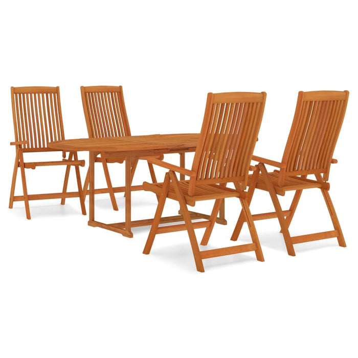 Set mobilier de grădină, 5 piese, lemn masiv de eucalipt - WALTI WALTI