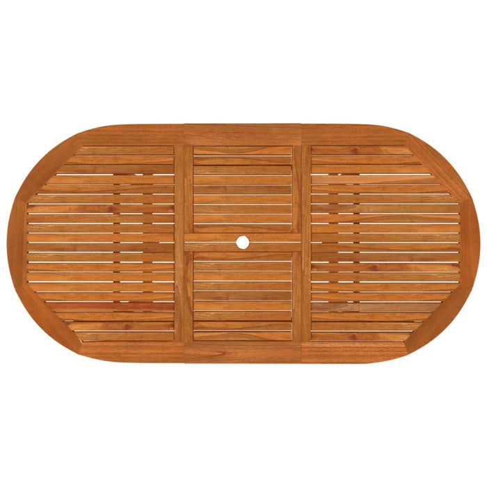 Set mobilier de grădină, 5 piese, lemn masiv de eucalipt - WALTI WALTI