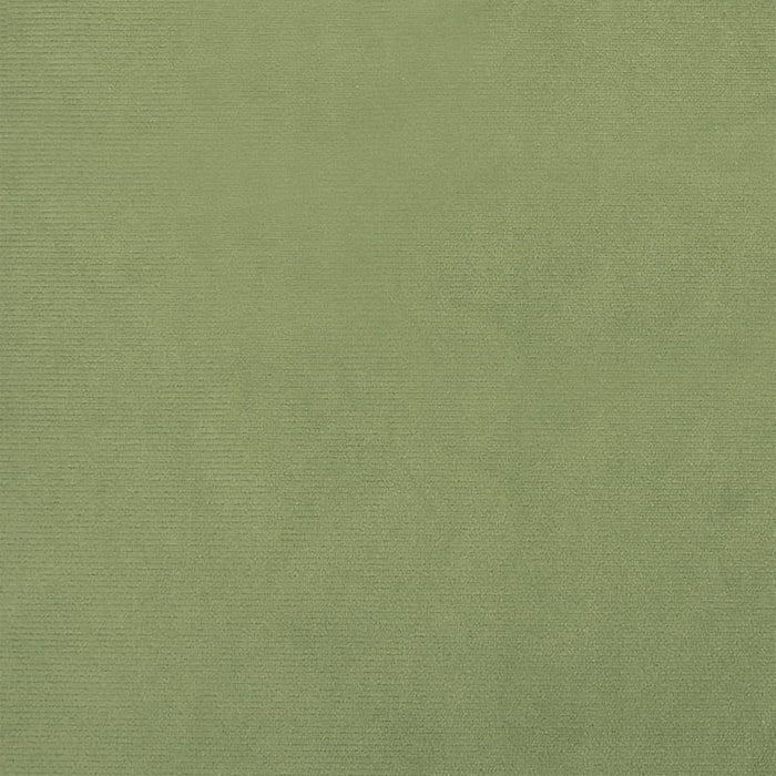 Taburet depozitare rotund, verde muştar, catifea 31 x 37 cm WALTI