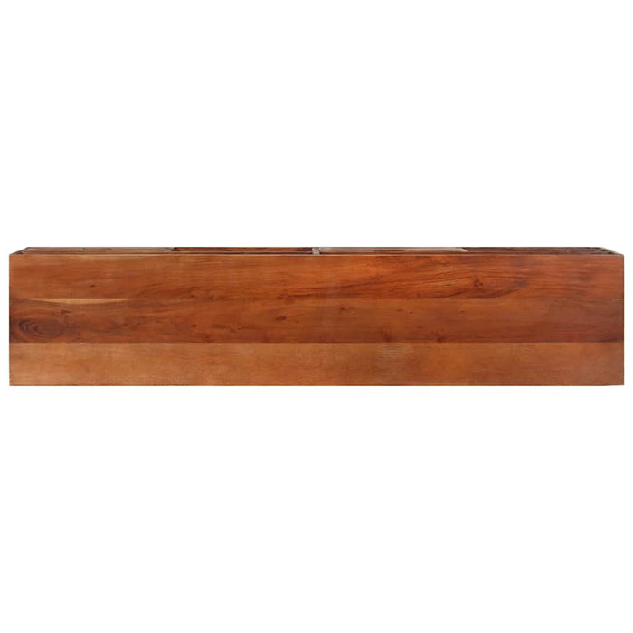Comodă TV, 140x30x35 cm, lemn masiv de acacia WALTI