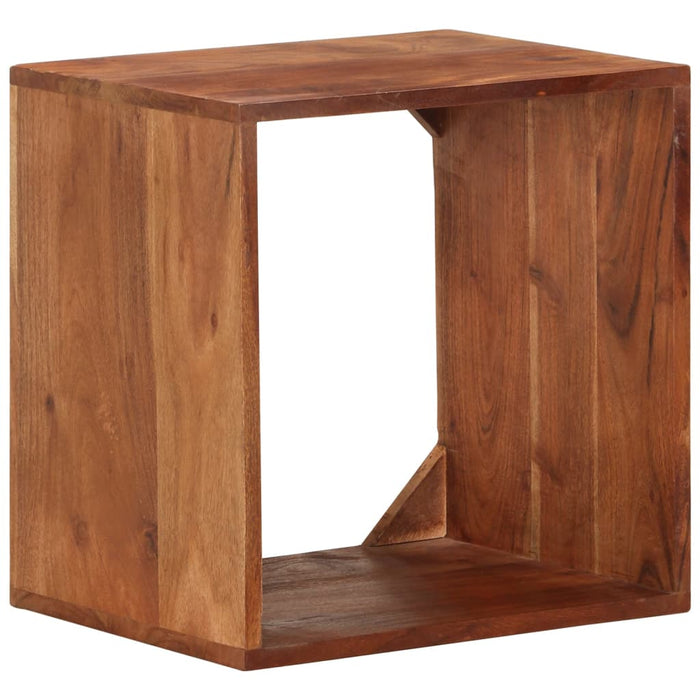 Raft de perete, 40x30x40 cm, lemn masiv de acacia WALTI