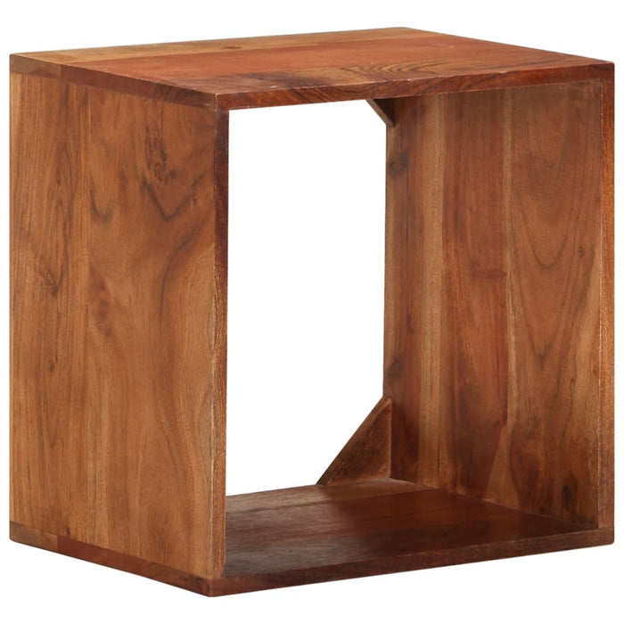 Raft de perete, 40x30x40 cm, lemn masiv de acacia WALTI