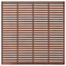Gard tip oblon, maro, 180x180 cm, WPC - WALTI WALTI