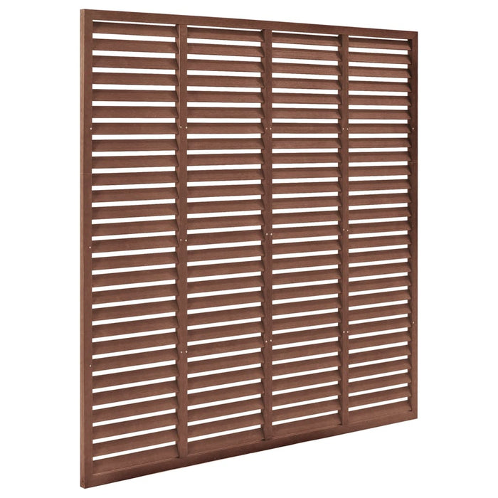 Gard tip oblon, maro, 180x180 cm, WPC - WALTI WALTI