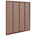 Gard tip oblon, maro, 180x180 cm, WPC - WALTI WALTI