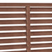 Gard tip oblon, maro, 180x180 cm, WPC - WALTI WALTI