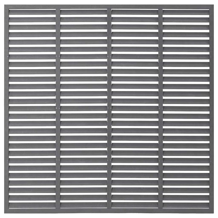 Gard tip oblon, gri, 180x180 cm, WPC - WALTI WALTI