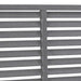 Gard tip oblon, gri, 180x180 cm, WPC - WALTI WALTI