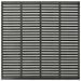 Gard tip oblon, gri închis, 180x180 cm, WPC - WALTI WALTI