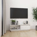Comodă TV, alb, 110x30x33,5 cm, lemn masiv de pin - WALTI WALTI