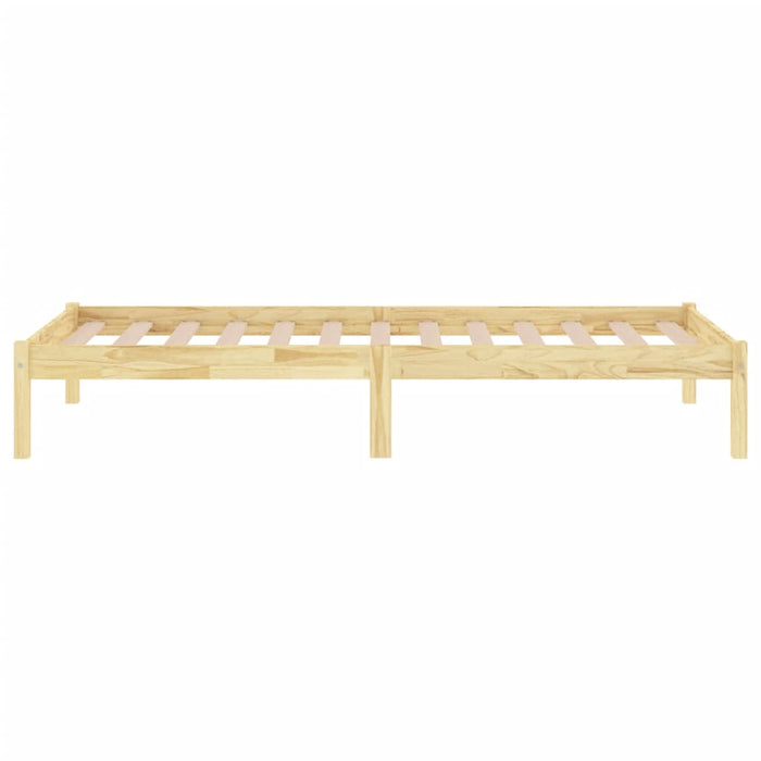 Cadru de pat single, 90x190 cm, lemn masiv - WALTI WALTI