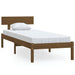 Cadru de pat single, maro miere, 90x190 cm, lemn masiv de pin - WALTI WALTI