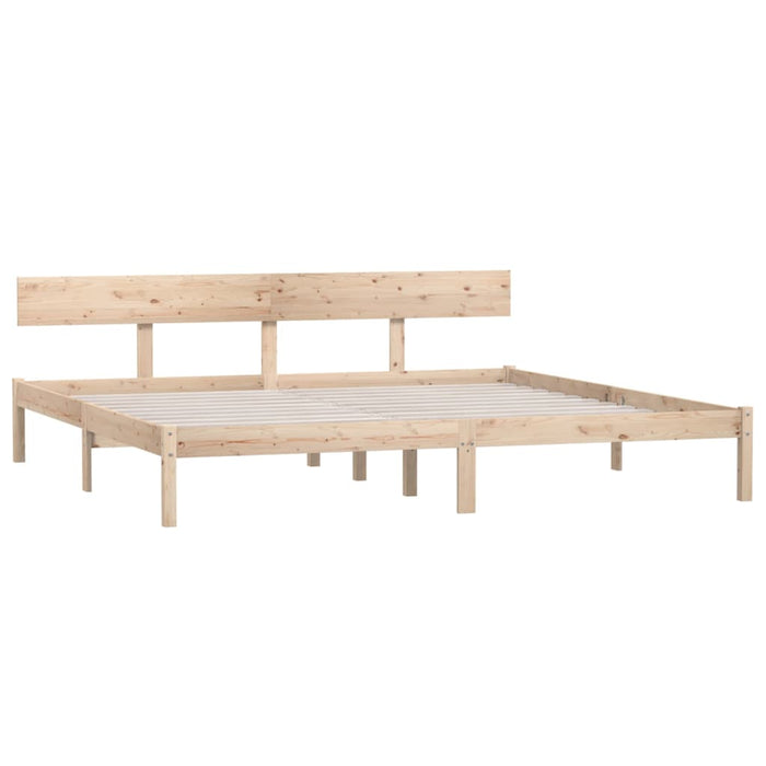 Cadru de pat Super King, 180x200 cm, lemn masiv de pin - WALTI WALTI