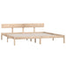 Cadru de pat Super King, 180x200 cm, lemn masiv de pin - WALTI WALTI