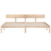 Cadru de pat Super King, 180x200 cm, lemn masiv de pin - WALTI WALTI