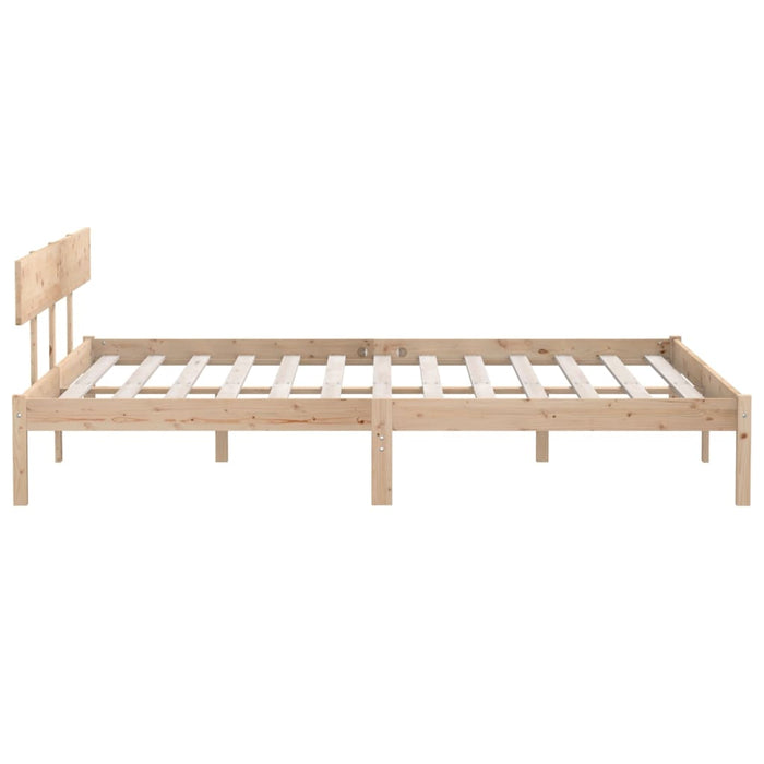 Cadru de pat Super King, 180x200 cm, lemn masiv de pin - WALTI WALTI